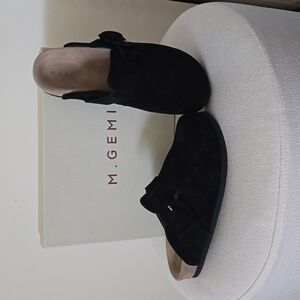 M Gemi The Amanda black suede 37